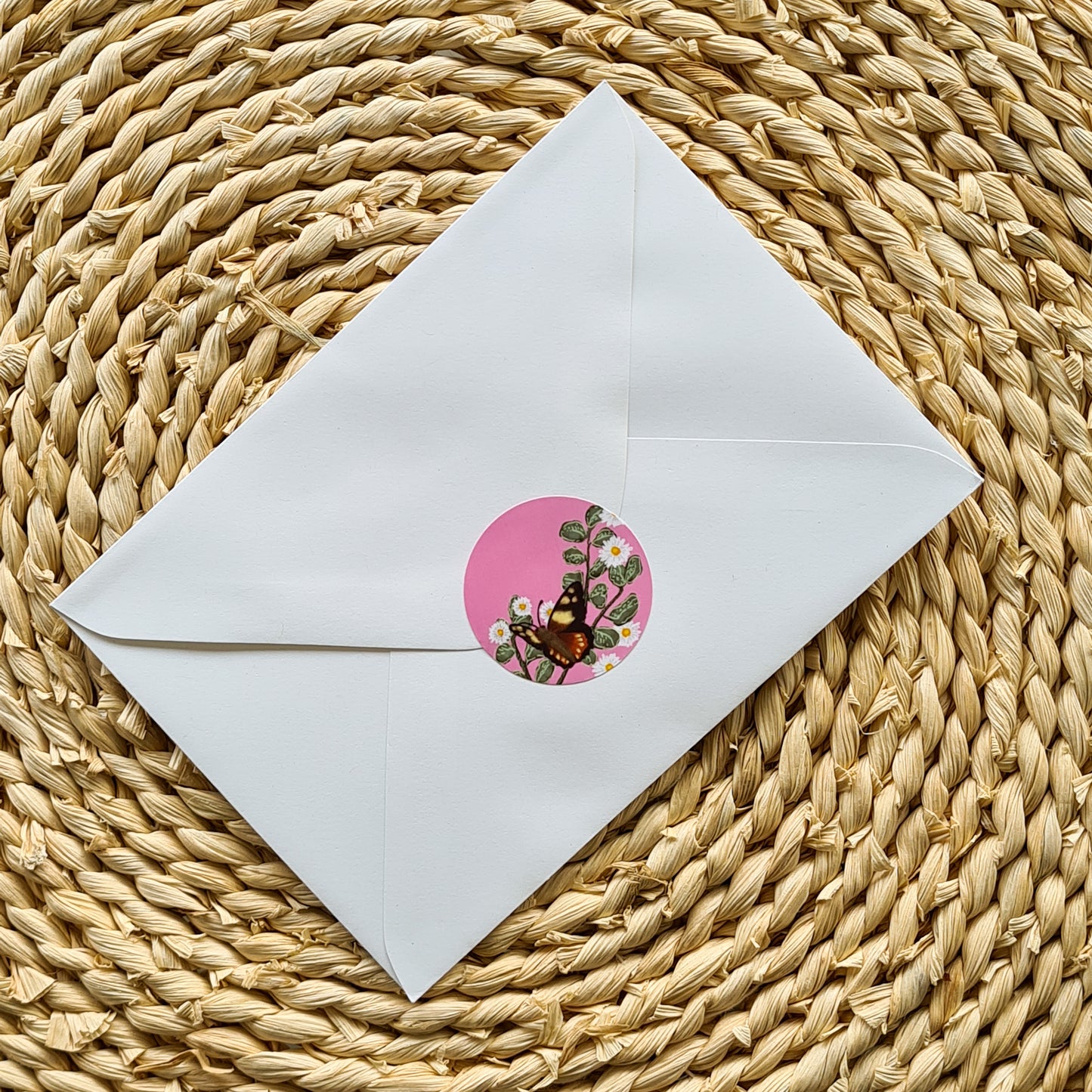 FLORAL GREETING CARD - CARNATION